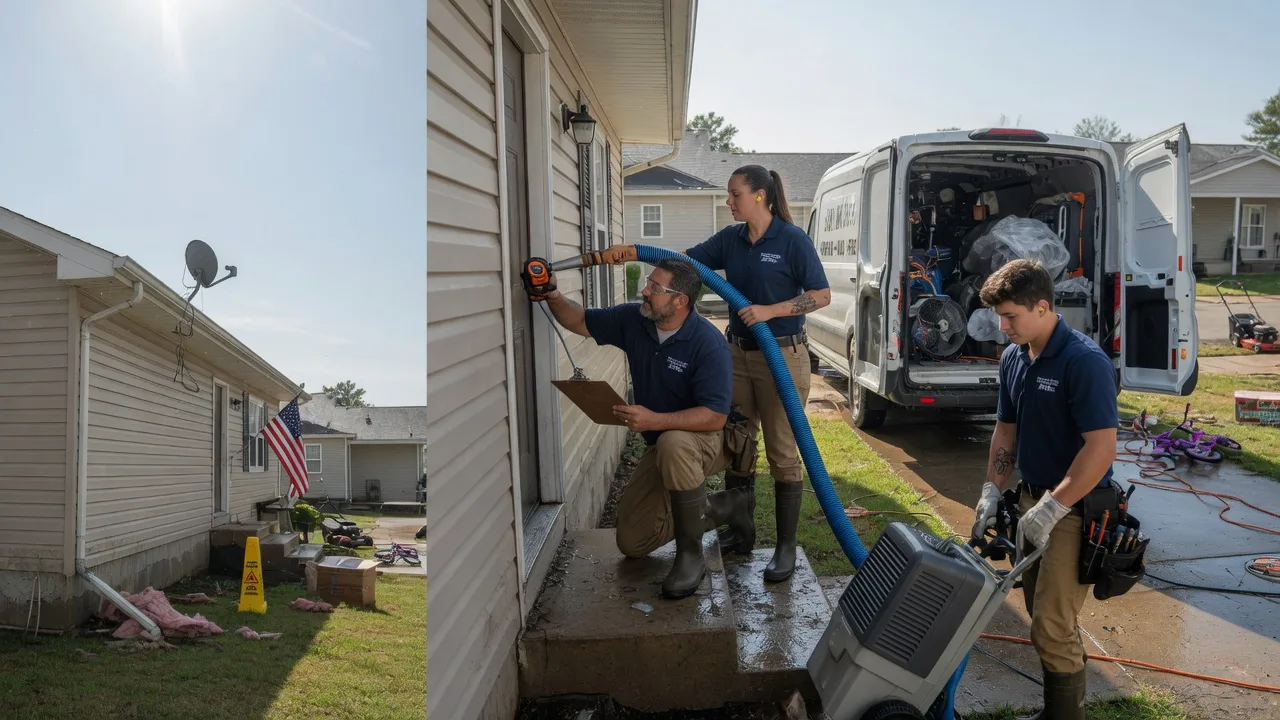 Ceiling Water Damage Restoration in Neponset, IL near me